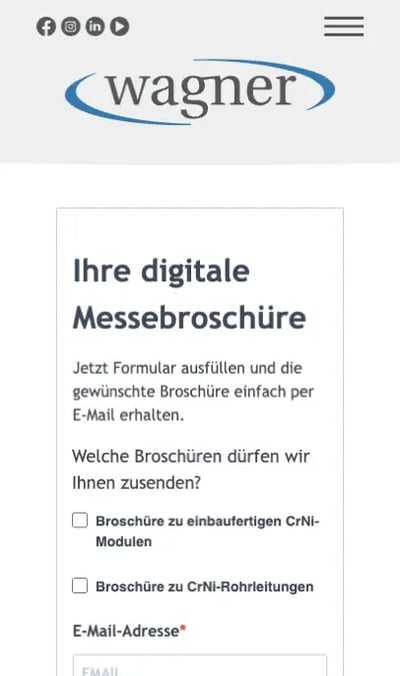 Wagner Fomular Broschürendownload